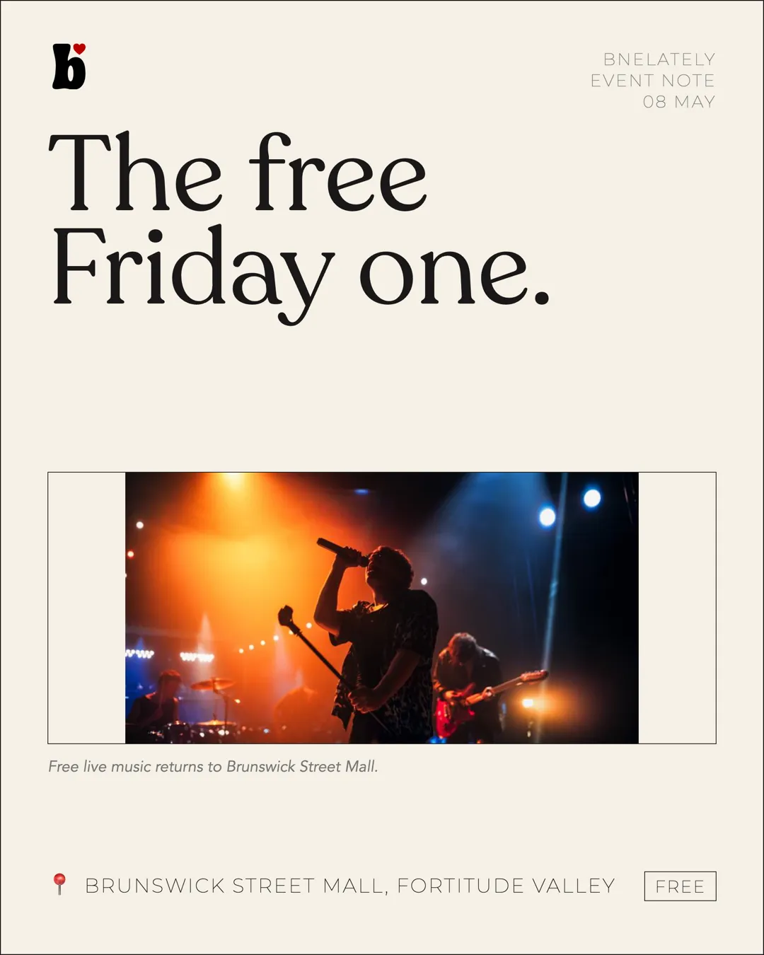 The free Friday one. cover