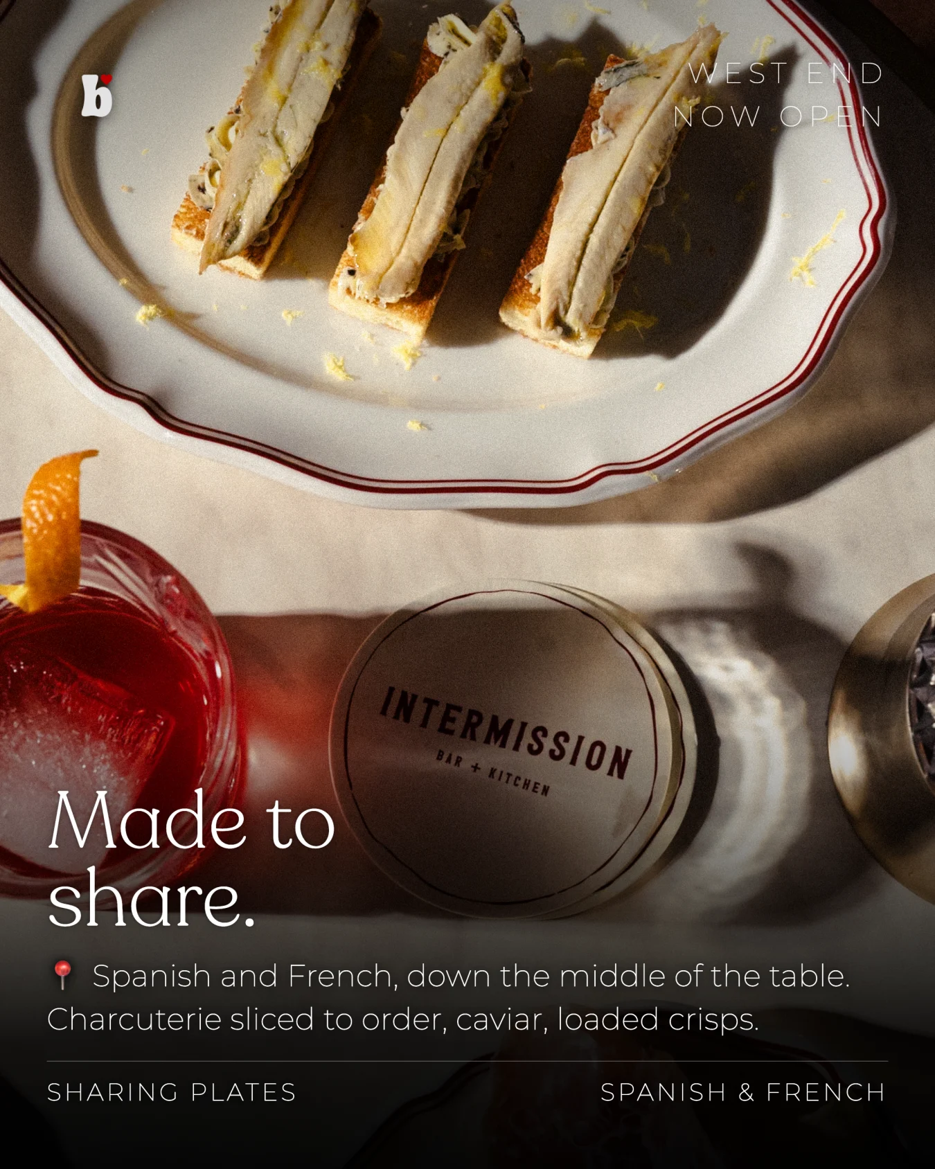 Spanish and French share plates