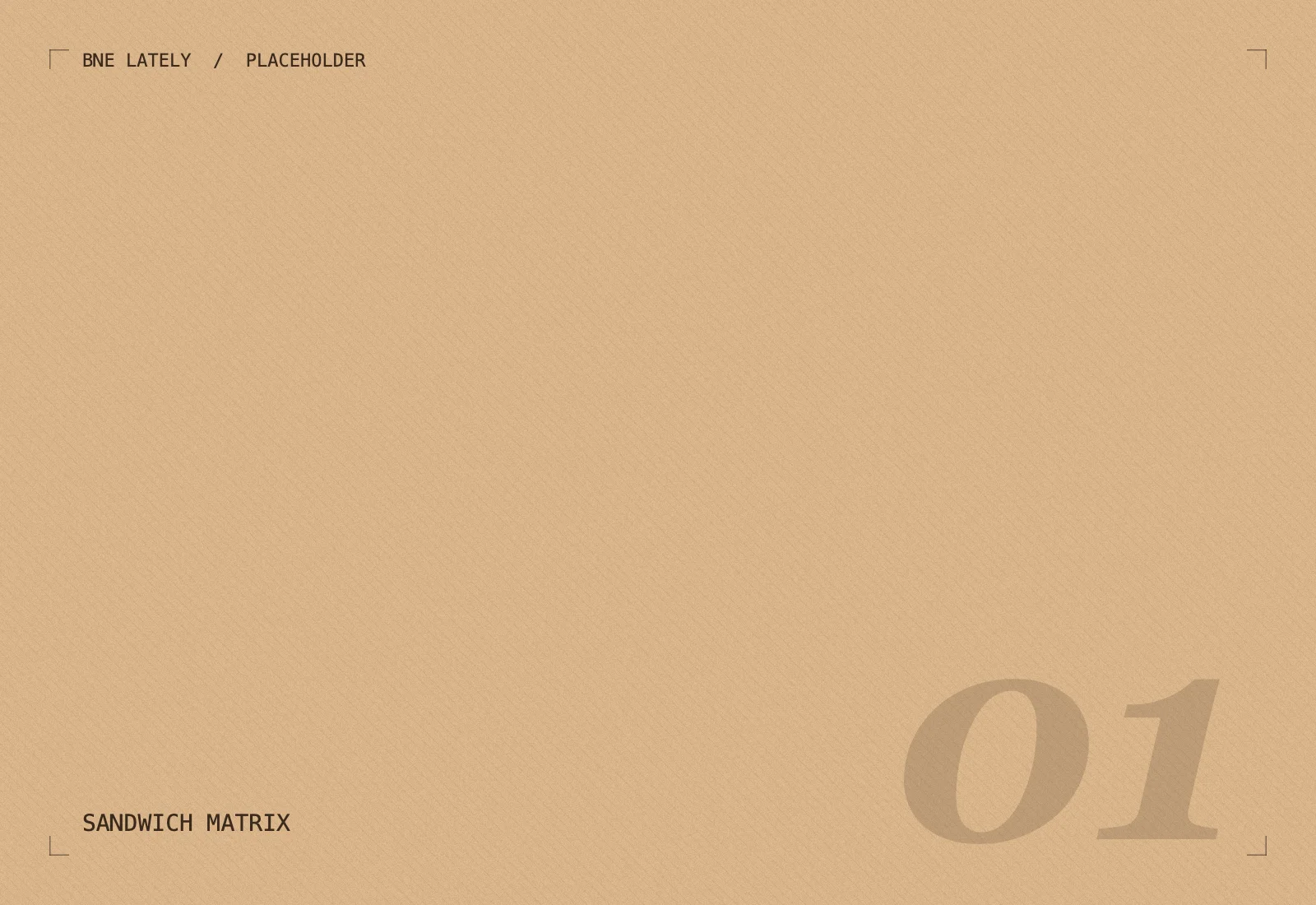 Brisbane Sandwich Matrix